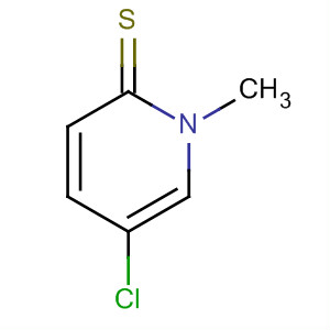 2(1H)-pyridinethione, 5-chloro-1-methyl-Structure,917876-86-9Structure 2(1H)-pyridinethione, 5-chloro-1-methyl- Structure,917876-86-9Structure