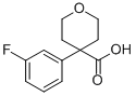 4-(3-Fluorophenyl)tetrahydro-2h-pyran-4-carboxylic acidStructure,919016-93-6Structure 4-(3-Fluorophenyl)tetrahydro-2h-pyran-4-carboxylic acid Structure,919016-93-6Structure