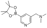 N,N-二甲基-5-(4,4,5,5-四甲基-1,3,2-二噁硼烷-2-基)-3-吡啶甲胺結(jié)構(gòu)式_919347-18-5結(jié)構(gòu)式