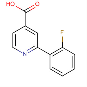 2-(2-氟苯基)異煙酸結(jié)構(gòu)式_924645-91-0結(jié)構(gòu)式