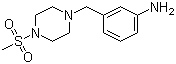 3-((4-(Methylsulfonyl)piperazin-1-yl)methyl)anilineStructure,925920-75-8Structure 3-((4-(Methylsulfonyl)piperazin-1-yl)methyl)aniline Structure,925920-75-8Structure