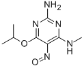 2-Amino-4-isopropoxy-6-(methylamino)-5-nitroso-pyrimidineStructure,92673-47-7Structure 2-Amino-4-isopropoxy-6-(methylamino)-5-nitroso-pyrimidine Structure,92673-47-7Structure