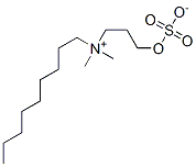 N,N-二甲基-N-[3-(硫代氧代)丙基]-1-壬烷氫氧化銨內(nèi)鹽結(jié)構(gòu)式_92764-21-1結(jié)構(gòu)式