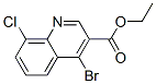 4-Bromo-8-chloroquinoline-3-carboxylic acid ethyl esterStructure,927800-77-9Structure 4-Bromo-8-chloroquinoline-3-carboxylic acid ethyl ester Structure,927800-77-9Structure