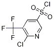 6-Chloro-5-(trifluoromethyl)-3-pyridinesulfonyl chloride Structure,928324-59-8Structure