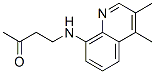 4-(3,4-Dimethyl-quinolin-8-ylamino)-butan-2-oneStructure,92869-89-1Structure 4-(3,4-Dimethyl-quinolin-8-ylamino)-butan-2-one Structure,92869-89-1Structure