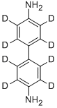 聯(lián)苯胺-D8氘代結(jié)構(gòu)式_92890-63-6結(jié)構(gòu)式