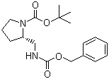 (S)-(n-boc-吡咯烷-2-基)-n-cbz-甲胺結構式_929048-08-8結構式