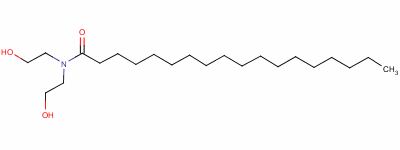 Octadecanamide, n,n-bis(2-hydroxyethyl)-Structure,93-82-3Structure Octadecanamide, n,n-bis(2-hydroxyethyl)- Structure,93-82-3Structure