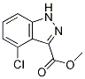 4-Chloro-1h-indazole-3-carboxylic acid methyl esterStructure,932041-14-0Structure 4-Chloro-1h-indazole-3-carboxylic acid methyl ester Structure,932041-14-0Structure
