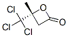 (R)-(+)-3-羥基-3-甲基-4,4,4-三氯丁酰-beta-內(nèi)酯結(jié)構(gòu)式_93239-42-0結(jié)構(gòu)式