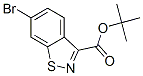 1,2-Benzisothiazole-3-carboxylic acid, 6-bromo-, 1,1-dimethylethyl esterStructure,932702-07-3Structure 1,2-Benzisothiazole-3-carboxylic acid, 6-bromo-, 1,1-dimethylethyl ester Structure,932702-07-3Structure