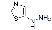 Thiazole, 5-hydrazinyl-2-methyl-Structure,933696-55-0Structure Thiazole, 5-hydrazinyl-2-methyl- Structure,933696-55-0Structure