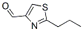 4-Thiazolecarboxaldehyde, 2-propyl-Structure,933721-20-1Structure 4-Thiazolecarboxaldehyde, 2-propyl- Structure,933721-20-1Structure