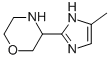 Morpholine, 3-(5-methyl-1h-imidazol-2-yl)-Structure,933750-58-4Structure Morpholine, 3-(5-methyl-1h-imidazol-2-yl)- Structure,933750-58-4Structure