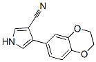1H-pyrrole-3-carbonitrile, 4-(2,3-dihydro-1,4-benzodioxin-6-yl)-Structure,934291-27-7Structure 1H-pyrrole-3-carbonitrile, 4-(2,3-dihydro-1,4-benzodioxin-6-yl)- Structure,934291-27-7Structure