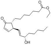 Ethyl (8xi,13e)-15-hydroxy-9-oxoprosta-10,13-dien-1-oateStructure,93464-24-5Structure Ethyl (8xi,13e)-15-hydroxy-9-oxoprosta-10,13-dien-1-oate Structure,93464-24-5Structure