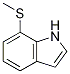 7-(Methylthio)-1h-indoleStructure,936902-07-7Structure 7-(Methylthio)-1h-indole Structure,936902-07-7Structure