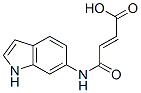 2-Butenoic acid, 4-(1h-indol-6-ylamino)-4-oxo-Structure,939250-30-3Structure 2-Butenoic acid, 4-(1h-indol-6-ylamino)-4-oxo- Structure,939250-30-3Structure