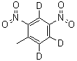 2,4-Dinitrotoluene-3,5,6-d3Structure,93951-68-9Structure 2,4-Dinitrotoluene-3,5,6-d3 Structure,93951-68-9Structure