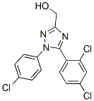 1-(4-氯苯基)-5-(2,4-二氯苯基)-1H-1,2,4-噻唑-3-甲醇結(jié)構(gòu)式_941669-94-9結(jié)構(gòu)式