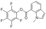 Pentafluorophenyl 1-methyl-1h-indole-7-carboxylate Structure,941716-96-7Structure