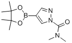 N,n-dimethyl-4-(4,4,5,5-tetramethyl-1,3,2-dioxaborolan-2-yl)-1h-pyrazole-1-carboxamideStructure,942070-94-2Structure N,n-dimethyl-4-(4,4,5,5-tetramethyl-1,3,2-dioxaborolan-2-yl)-1h-pyrazole-1-carboxamide Structure,942070-94-2Structure