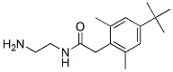 N-(2-氨基乙基)-4-(1,1-二甲基乙基)-2,6-二甲基苯乙酰胺結(jié)構(gòu)式_94266-17-8結(jié)構(gòu)式