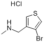(4-Bromo-thiophen-3-ylmethyl)-methyl-amine hydrochlorideStructure,944450-82-2Structure (4-Bromo-thiophen-3-ylmethyl)-methyl-amine hydrochloride Structure,944450-82-2Structure