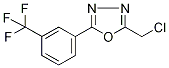 2-(氯甲基)-5-[3-(三氟甲基)苯基]-1,3,4-噁二唑結(jié)構(gòu)式_944897-58-9結(jié)構(gòu)式