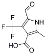  5-甲?；?2-甲基-4-(三氟甲基)-1H-吡咯-3-羧酸結構式_945379-11-3結構式