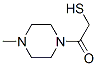 Piperazine, 1-(mercaptoacetyl)-4-methyl-(9ci)Structure,94592-56-0Structure Piperazine, 1-(mercaptoacetyl)-4-methyl-(9ci) Structure,94592-56-0Structure