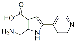  2-(氨基甲基)-5-(4-吡啶)-1H-吡咯-3-羧酸結構式_947327-55-1結構式