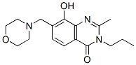 4(3H)-quinazolinone, 8-hydroxy-2-methyl-7-(morpholinomethyl)-3-propyl-(7ci)Structure,94803-92-6Structure 4(3H)-quinazolinone, 8-hydroxy-2-methyl-7-(morpholinomethyl)-3-propyl-(7ci) Structure,94803-92-6Structure