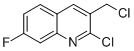 2-Chloro-3-chloromethyl-7-fluoroquinolineStructure,948291-38-1Structure 2-Chloro-3-chloromethyl-7-fluoroquinoline Structure,948291-38-1Structure