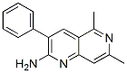 1,6-Naphthyridin-2-amine, 5,7-dimethyl-3-phenyl-Structure,948350-99-0Structure 1,6-Naphthyridin-2-amine, 5,7-dimethyl-3-phenyl- Structure,948350-99-0Structure