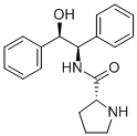(R)-n-((1r,2r)-2-羥基-1,2-二苯基乙基)吡咯烷-2-羧酰胺結(jié)構(gòu)式_948594-97-6結(jié)構(gòu)式