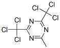 1,3,5-Triazine, 2-methyl-4,6-bis(trichloromethyl)-Structure,949-42-8Structure 1,3,5-Triazine, 2-methyl-4,6-bis(trichloromethyl)- Structure,949-42-8Structure