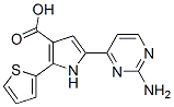  5-(2-氨基-4-嘧啶)-2-(2-噻吩)-1H-吡咯-3-羧酸結(jié)構(gòu)式_951784-25-1結(jié)構(gòu)式