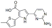  5-(2-氨基-4-嘧啶)-2-(5-甲基-2-噻吩)-1H-吡咯-3-羧酸結(jié)構(gòu)式_951784-27-3結(jié)構(gòu)式