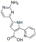  5-(2-氨基-4-嘧啶)-2-(2-吡啶)-1H-吡咯-3-羧酸結(jié)構(gòu)式_951784-31-9結(jié)構(gòu)式