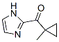 Methanone, 1h-imidazol-2-yl(1-methylcyclopropyl)-Structure,952200-98-5Structure Methanone, 1h-imidazol-2-yl(1-methylcyclopropyl)- Structure,952200-98-5Structure