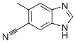1H-benzimidazole-6-carbonitrile, 5-methyl- Structure,952511-47-6Structure