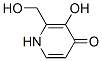 4(1H)-pyridinone, 3-hydroxy-2-(hydroxymethyl)-(9ci)Structure,95264-56-5Structure 4(1H)-pyridinone, 3-hydroxy-2-(hydroxymethyl)-(9ci) Structure,95264-56-5Structure