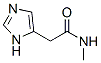 1H-imidazole-5-acetamide, n-methyl- Structure,952732-53-5Structure