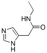 1H-imidazole-5-acetamide, n-ethyl- Structure,952732-80-8Structure