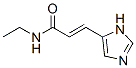 2-Propenamide, n-ethyl-3-(1h-imidazol-5-yl)-Structure,952733-18-5Structure 2-Propenamide, n-ethyl-3-(1h-imidazol-5-yl)- Structure,952733-18-5Structure