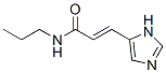 2-Propenamide, 3-(1h-imidazol-5-yl)-n-propyl-Structure,952733-20-9Structure 2-Propenamide, 3-(1h-imidazol-5-yl)-n-propyl- Structure,952733-20-9Structure