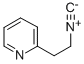 2-(2-異氰基乙基)吡啶結(jié)構(gòu)式_953061-52-4結(jié)構(gòu)式