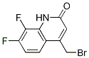 2(1H)-Quinolinone, 4-(bromomethyl)-7,8-difluoro-Structure,953070-72-9Structure 2(1H)-Quinolinone, 4-(bromomethyl)-7,8-difluoro- Structure,953070-72-9Structure